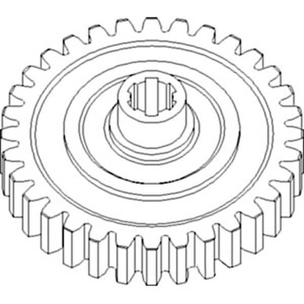 Aftermarket 681627 New Feeder Reverser Gear Fits Ford Fits New Holland NH Combine Models COG10-0104 - main